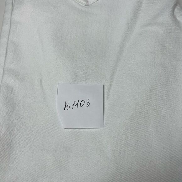 Cello NWT High Waist Ripped Wide White Jeans Size 7 - Picture 8 of 9